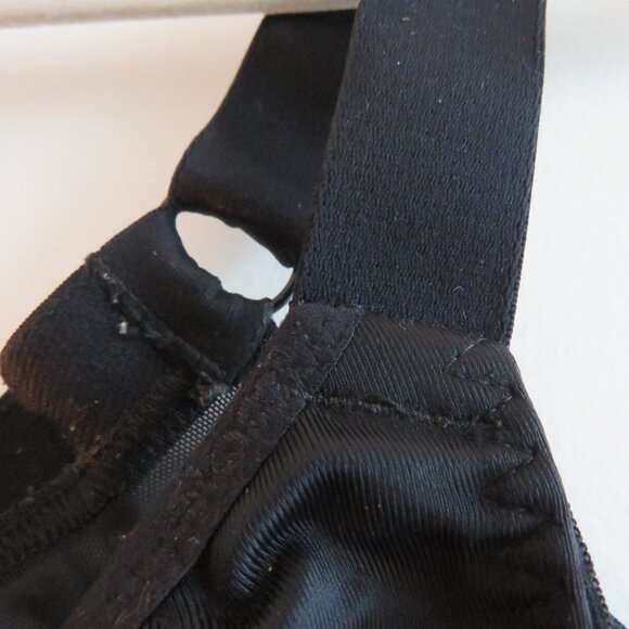 ELOMI Energise Sports Bra in Black Support Athleisure - Size US 42DDD - Picture 6 of 14